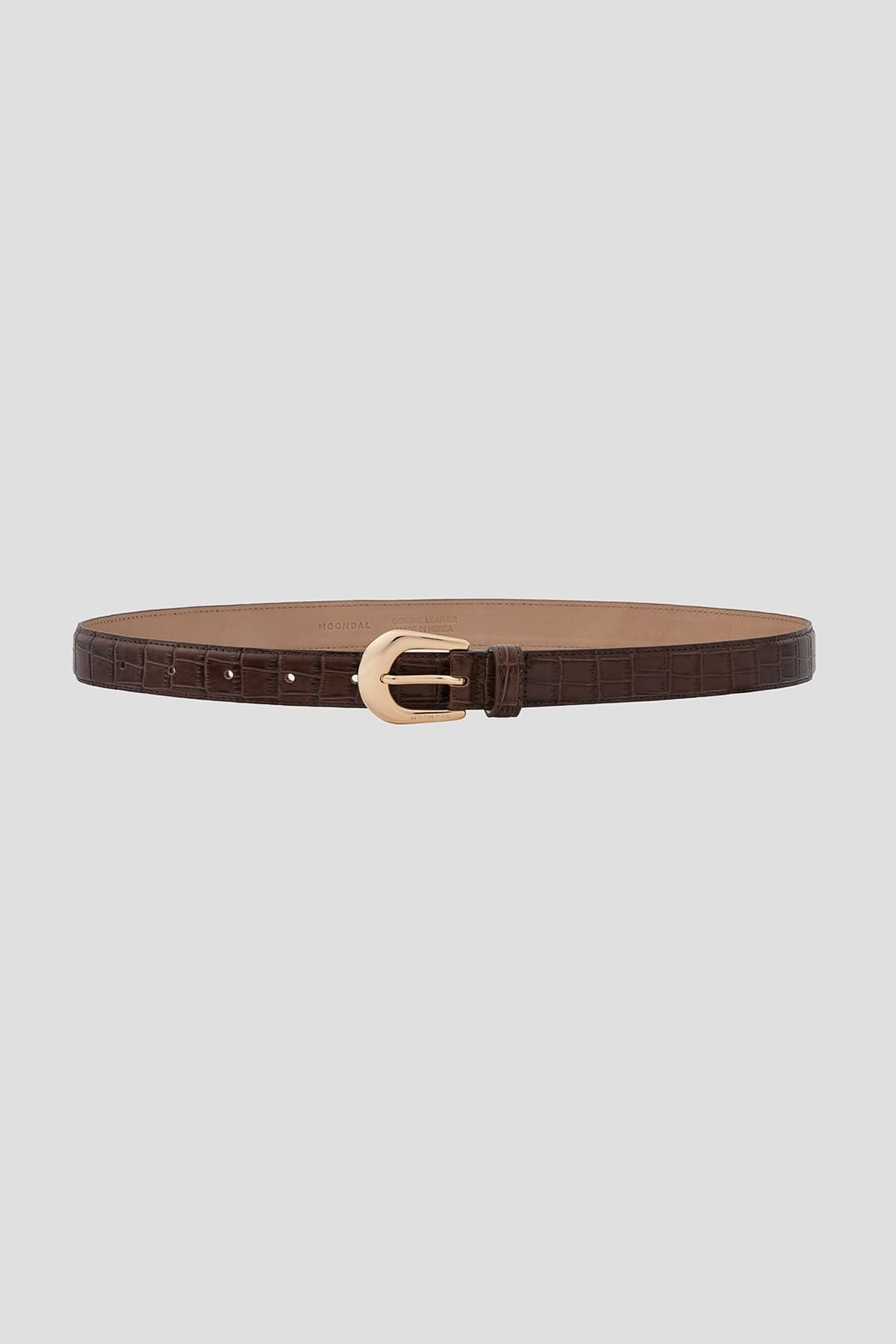 Classic Leather Belt (deep brown)