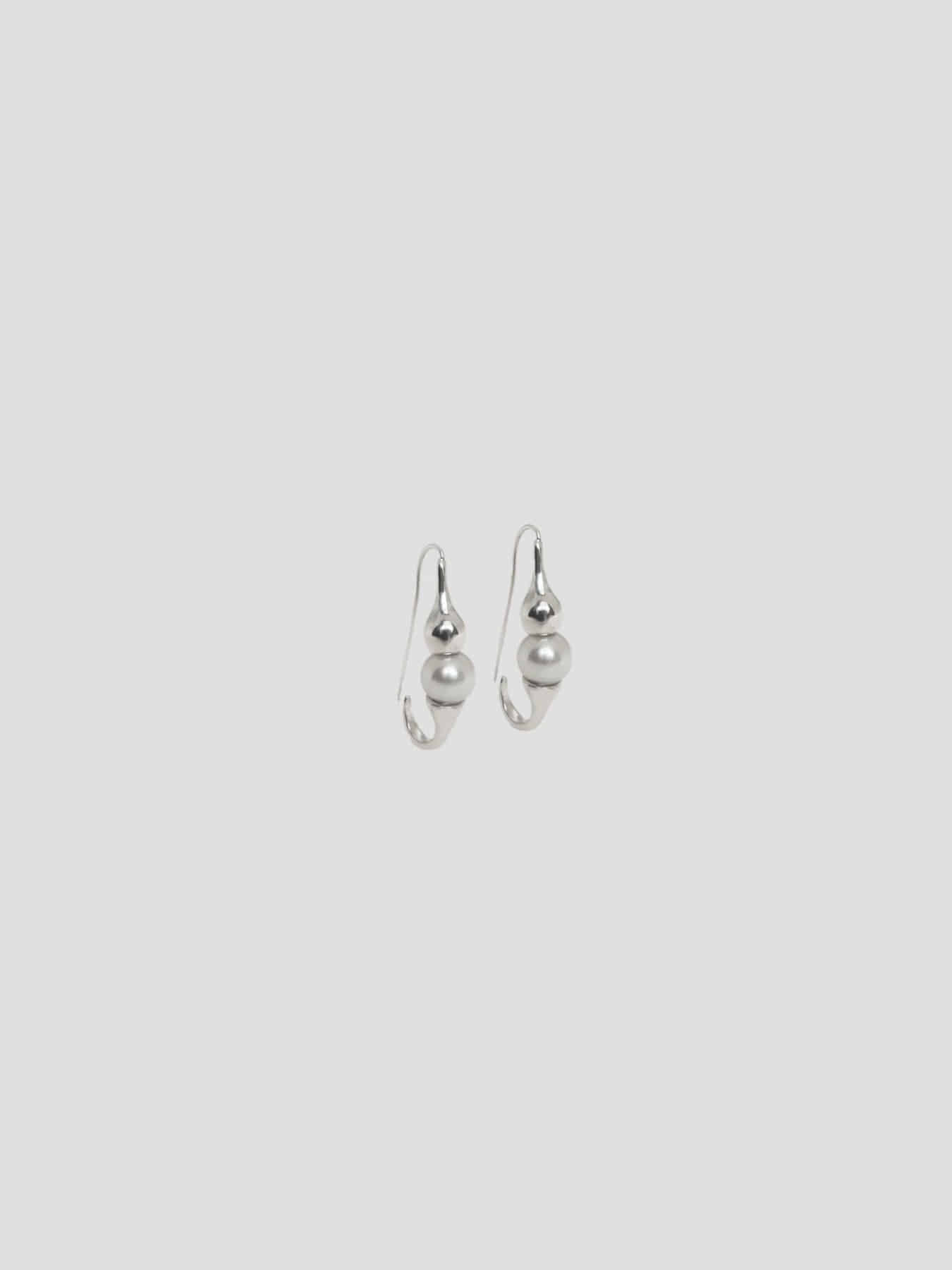 [AERI GO] Hori Earrings / silver